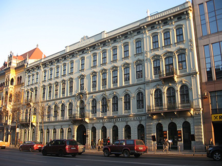 Rakoczi street building